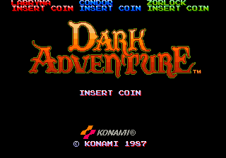 Dark Adventure Title Screen